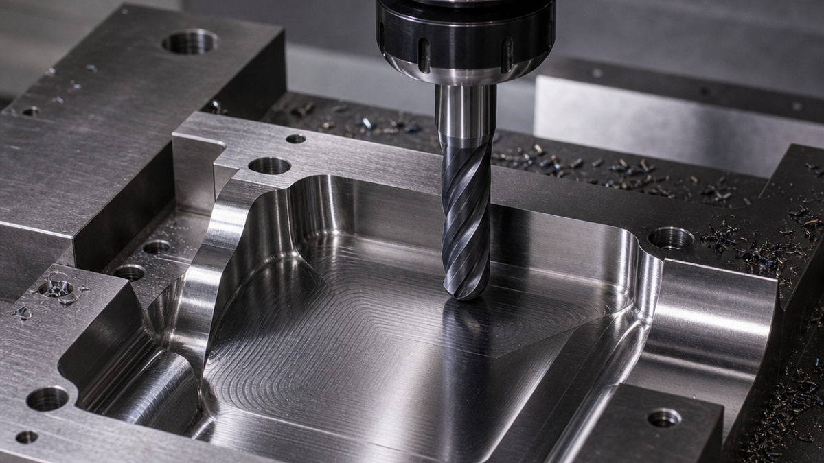 Hard Milling Hardened Steel: Finishing Strategies for Carbide Ball Nose End Mills